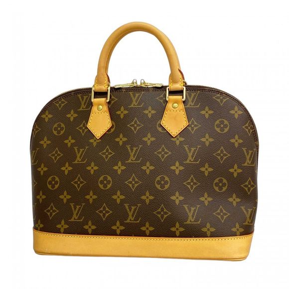 Louis Vuitton Monogram Alma Handbag M51130 Brown  Women's - Picture 1 of 16